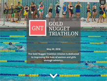 Tablet Screenshot of goldnuggettriathlon.com